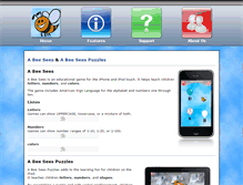 Tablet Screenshot of abeesees.com